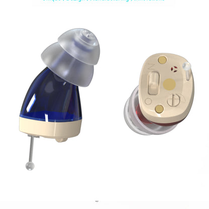 NOVAHEAR GM-912T Mini Ear Buds Hearing Aid Earbuds For Seniors Rechargeable With Hearing Aids Accessories Invisible In-Ear Design For Comfortable Daily Sound Support