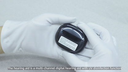 NOVAHEAR GM-323 Behind the Ear Hearing Aids For Seniors Rechargeable With Hearing Aids Accessories | GM-323 Comfortable Rechargeable BTE Design With 12H Battery Life and Fast 1H Charging